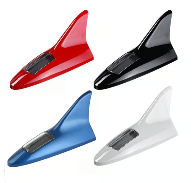 Shark Fin Solar Warning Light for Car