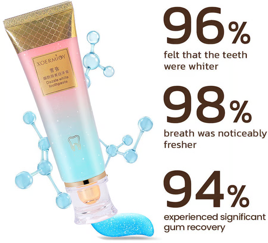 XOERMIOY™ NIACINAMIDE WHITENING TOOTHPASTE