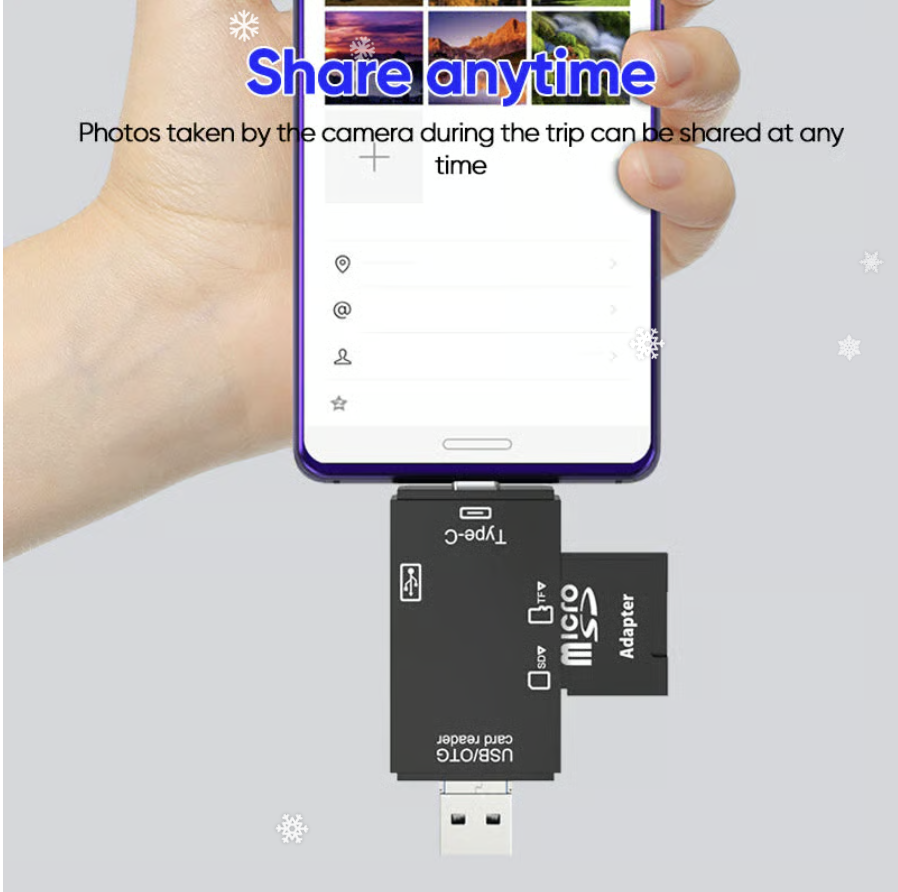 6-in-1 Smart Media Card Reader