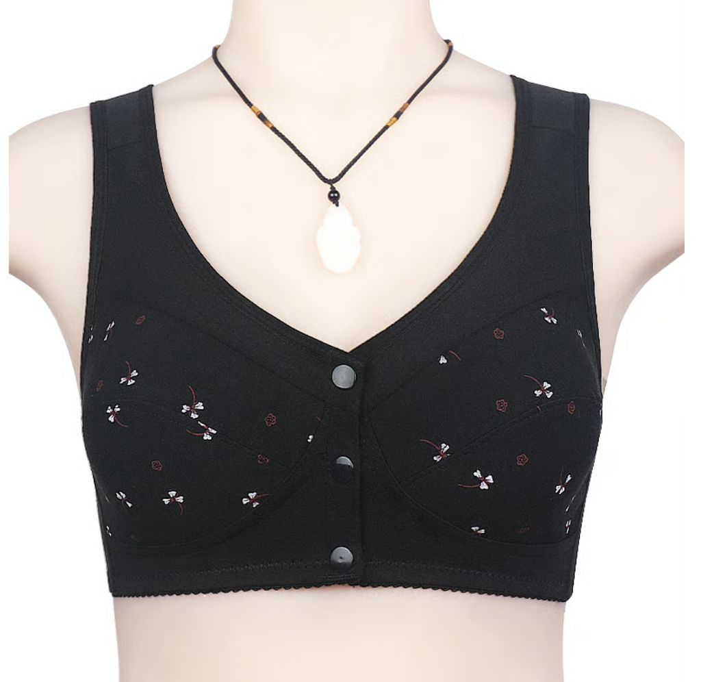 Senior Front Closure Cotton Bra
