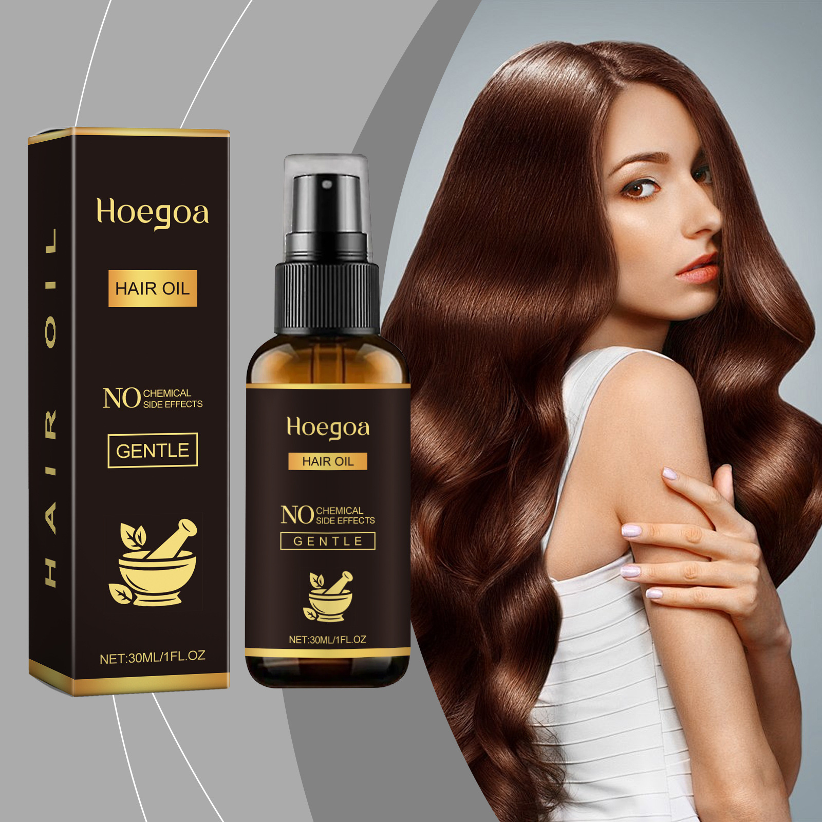 Herbal Hair Oil - 100% Effective!