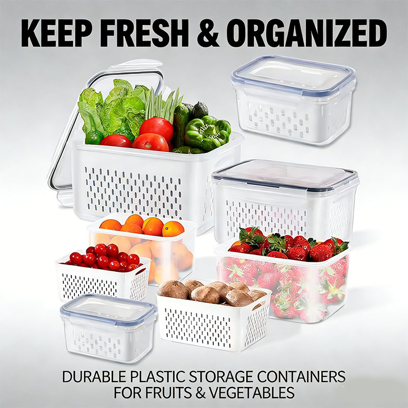 3-in-1 Kitchen Food Sealing Container